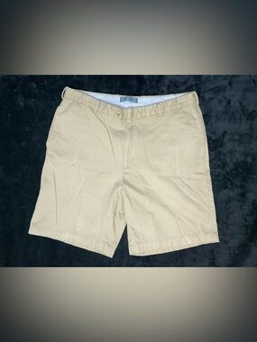 Peter Millar Crimson Tide Alabama Pima Cotton Chino Shorts Khaki Mens Size 38x8